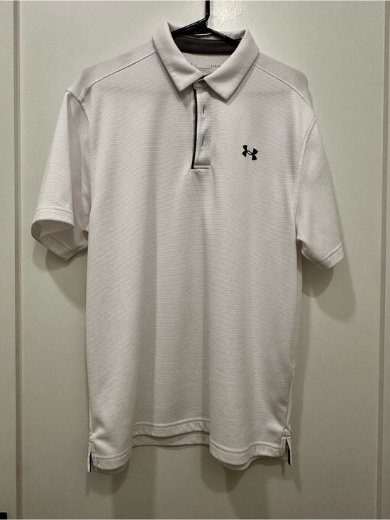 Under Armour Other - Under Armour White Men's Polo with Black Logo